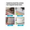 Gri Duş Pvc Lavabo Küvet Tezgah Kenar Banyo Mutfak Pencere 3,2 Mt Su Sızdırmaz Geçirmez Yalıtım Bant