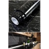 Siyah Yapışkanlı Mermer Görünümlü Masa Tezgah Dolap Mutfak Banyo 5 Metre X 60 Cm Folyo Kağıt Şık