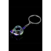 Metal Oto Anahtarlık Turbo Figürlü Yakılmış Metal Renk (du)