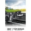 Jel Vantuzlu Cama Takılabilen Güçlü 360 Derece Dönebilen Ayarlanabilir Araç Içi Vantuzlu Telefon