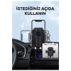 Jel Vantuzlu Cama Takılabilen Güçlü 360 Derece Dönebilen Ayarlanabilir Araç Içi Vantuzlu Telefon