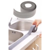 2 Adet Gri Su Sızdırmaz Banyo Mutfak Lavabo Küvet Izolasyon Şerit Bant