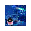 Dönen Projeksiyon Led Işıklı Ay Yıldızlı Gece Lambası Çocuk,Bebek,Genç Odası ve Hediyelik Çok Amaçlı