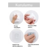 Mop Sapı Tutucu 4adet Yapışkanlı Fırça Tutucu Paspas Ve Mop Tutacağı Mutfak Askılığı Tuvalet Fırçası