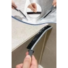 2 Adet Temizlik Fırçası Derz Fayans Köşe Temizleyici Makine Lavabo Küvet Banyo Mutfak Temizleme