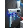 Diş Fırçası Tutacağı ve Uv Sterilizatörü Diş Fırçası Düzenleyeci Otomatik Diş Macunu Sıkıcı