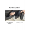 Araba Çöp Kutusu Portatif Araç İçi Taşınabilir Kapaklı Organizer Çöp Kovası İtme Kapaklı Kova(SİYAH)