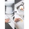 Aveo 1 Adet 3.2m Banyo Küvet Mutfak Lavabo Su Sızdırmaz Bant Su Geçirmez Kenar Bandı Tamir Beyaz