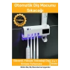 Deluxe Güneş Enerjili Usb Şarjlı Otomatik Sterilizatörlü Diş Macun Sıkacağı  4 Adet Fırçalığı Tutucu