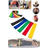 5 Li Set Aerobik Bandı Fitness Egzersiz Plates Direnç Lastiği Crossfit Kas Germe Ve Jimnastik Seti