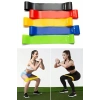 5 Adet TPE Fitness Direnç Bant Seti - Kalça, Bacak, Pilates ve Güç Antrenmanı
