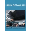 Oto Ön Cam Şemsiyeli Güneşlik Araba Camı Araç İçi Güneşliği Renault Clio Megane Symbol Gölgelik