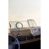 Araç İçi Katlanabilir Magsafe ile Uyumlu 360° Dönebilen Manyetik Telefon Tutucu H800