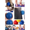 Profesyonel Fitness Cardio Pilates Büyük Boy 8 Cm Dikenli Kas Duyu Uyarıcı Masaj Topu Spor Set