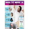 Horlama Önleyici Mıknatıslı Burun Bandı 30lu Set, Premium Horlama Azaltıcı Estetik Siyah Dilatör