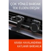2 Adet Katlanabilir Araç Içi Havalandırma Tipi Bardak Uyumlu Tutucu – Katlanabilir Ve Kaymaz Tabanlı