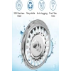 3lü Set Paslanmaz Çelik Süzgeç Lavabo Evye Gider Süzgeç Ve Tıkacı İki Yönlü (8 Cm)