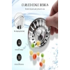3lü Set Paslanmaz Çelik Süzgeç Lavabo Evye Gider Süzgeç Ve Tıkacı İki Yönlü (8 Cm)