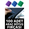 100 Adet Profesyonel Araç Boya Rötuş Çubuğu – Mikro Uç Fırça Seti