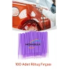 100 Adet Profesyonel Araç Boya Rötuş Çubuğu – Mikro Uç Fırça Seti