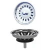 Çöpmak Paslanmaz Çelik Sifon Süzgeci 8 Cm Lavabo Evye Süzgeci Lavabo Gider Süzgeci