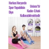 Body Trimmer Mekik Kürek Çekme Bel İnceltme Aleti Evde Spor Lastikli Egzersiz Lastiği