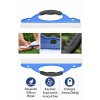 30 cm Silikon Oto Cam ve Kaporta Su Çekçeği – İz Bırakmaz Araba Cam Çekçeği, Ergonomik Sap