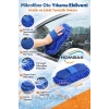 Premium Mikrofiber Oto Yıkama & Cila Sünger Eldiveni – Çizmez, İz Bırakmaz Araç Temizlik Bezi