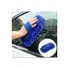 Premium Mikrofiber Oto Yıkama & Cila Sünger Eldiveni – Çizmez, İz Bırakmaz Araç Temizlik Bezi