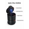 Araç İçi Işıklı Kapalı Küllük Oto Küllük Araba Küllüğü