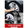 Oto Jant Temizleme Fırçası Zorlu Kirlerde Etkili Dayanıklı Kıl Yapılı Araç Jant Temizlik Fırçası