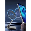 Manyetik Telefon Tutucu Araç İçi 360° Döner Premium Metal Stand Güçlü Mıknatıslı Telefon Tutacağı