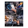 Manyetik Telefon Tutucu Araç İçi 360° Döner Premium Metal Stand Güçlü Mıknatıslı Telefon Tutacağı