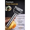 Premium Sebze Soyacağı – Paslanmaz Çelik, Ultra Keskin Bıçak, Ergonomik Profesyonel Soyacak
