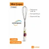 Mini Çırpıcı 1 Adet Paslanmaz Çelik Tel Ergonomik Sap Kahve Yumurta Sos Karıştırıcı