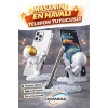 Astronot Telefon Tutucu Stand Kaymaz Taban Masaüstü Şık Dekoratif Telefon Standı
