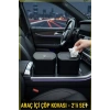 Oto Araç İçi Çöp Kovası (2’li Set) – Portatif, Taşınabilir, Kapaklı Mini Çöp Kutusu |