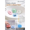 Silikon Lavabo Tıkacı – Saç Tutucu Gider Süzgeci, Su Sızdırmaz Banyo & Mutfak Gider Kapağı