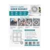 1 Adet Lavabo Gider Süzgeci Filtre Sticker Kendinden Yapışkanlı Saç ve Kir Tutucu Gider Koruyucu