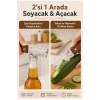 5 in 1 Çok Fonksiyonlu Paslanmaz Çelik Sebze Soyacağı | Rende, Dilimleyici, Meyve Soyucu, Şişe Açacağı, Mutfak Aparatı