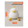 Sevimli Ördek Gece Lambası USB Şarjlı Dokunmatik Silikon LED Gece Lambası 7 Renk Değiştiren Zaman Ayarlı Çocuk ve Bebek Odası Lambası