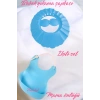Özel İkili Set Bebek Yıkama Şapkası ve Bebek Mama Önlüğü