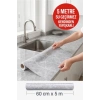 Kendinden Yapışkanlı Mermer Desenli Mutfak Banyo Tezgah Duvar Ve Masa Kaplama (60cmx5m)