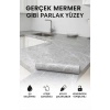 Kendinden Yapışkanlı Mermer Desenli Mutfak Banyo Tezgah Duvar Ve Masa Kaplama (60cmx5m)