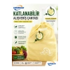 Katlanabilir Alışveriş Plaj Çantası 38x58 cm – Taşınabilir Portakal Kese Tasarımlı, Yıkanabilir, Çevre Dostu Bez Market Çantası
