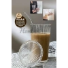 2 Adet 400 ml Kapaklı Pipetli Origami Stil Bardak | Kahve Ve Sunum
