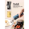 Airfryer Için 2li Set 200 ml Yağ Püskürtücü Tabak Kase Tutucu Set