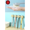 Duş Jeli Hazneli Uzun Saplı Banyo Sırt Fırçası
