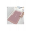 Pembe Sihirli Su Emici Banyo Paspası Kaymaz Tabanlı Abdest Paspası 3,5 Mm 40x60