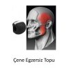 Jawline Çene Topu Çene Kası Güçlendirici Top Orta Seviye Fitnes Çene Çizgisi Çıkarıcı Top
